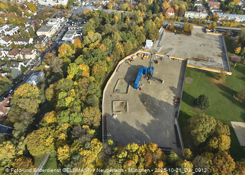 21.10.2025 - Geothermie-Baustelle am Michaelibad in Berg am Laim und Neuperlach